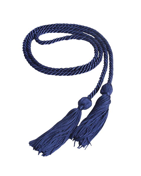 Graduation Honor Cord Single Colorful Royan Finish Cord Length 68"