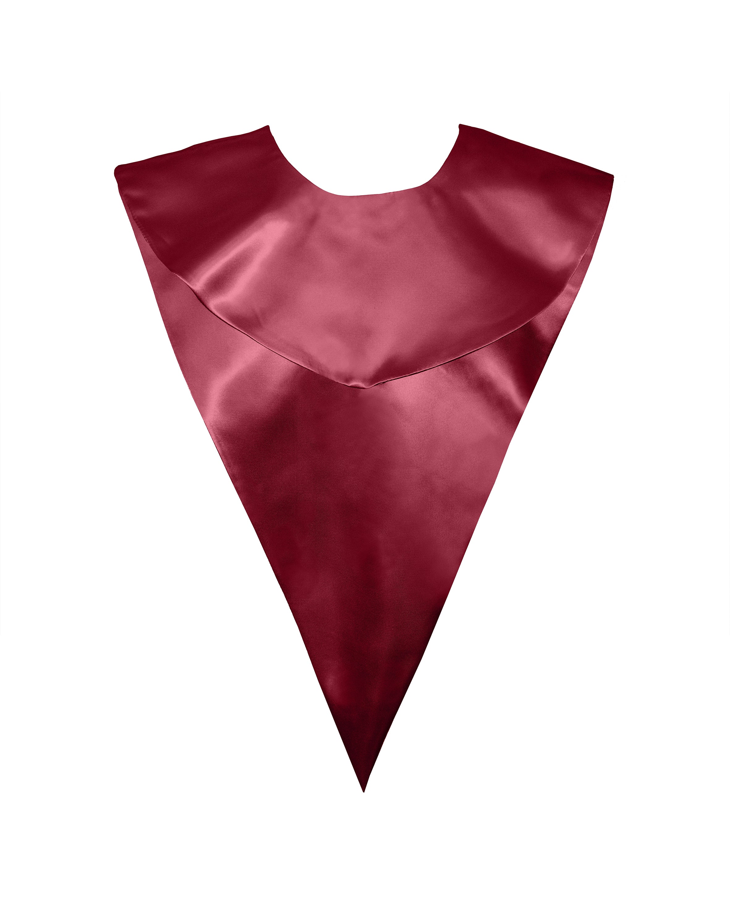 Traditional One Color V Stoles | Graduation Stole | Choir Stole