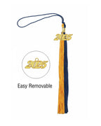 MyGradDay Unisex  Matte Graduation Cap & Gown with Tassel 2025 Year Charm Rich Color（FREE SHIPPING）