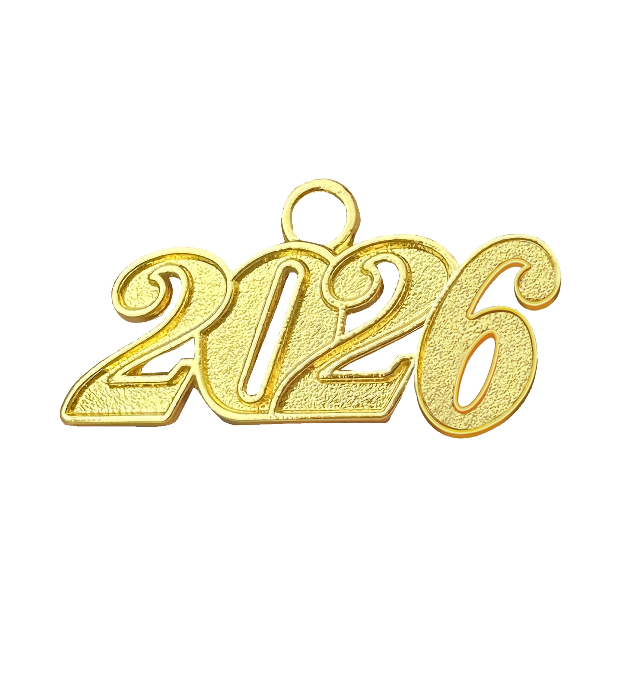 Graduation 2026 Bling Year Charm with Rhinestones