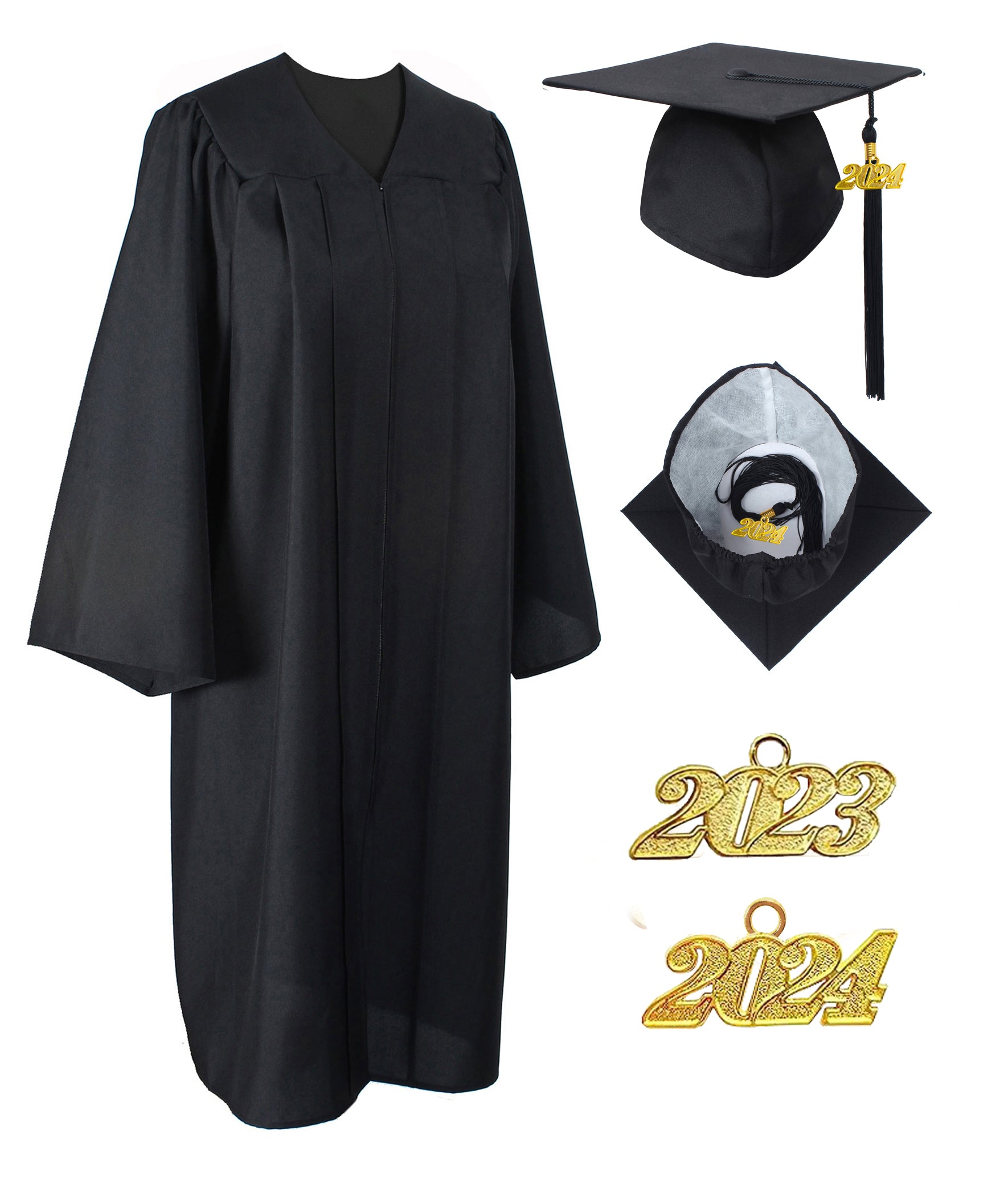 Rutgers Subscription only Doctoral Gown Doctoral Tam and Doctoral Hood，Master Cap and Gown ,hood