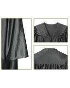Shiny Preschool and Kindergarten Graduation Gown & Cap Tassel with 2025 Year Charm