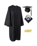 Unisex Matte Graduation Gown and Cap with Tassel 2026 Year Charm MyGradDay