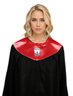 nisex V Shape Choir Stole with National Honor Society Logo Graphic