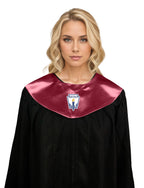 nisex V Shape Choir Stole with National Honor Society Logo Graphic