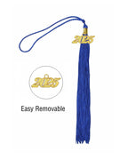 Graduation Tassel with Year Charm 2024/2025 For Cap and Gown Rich Color