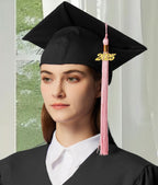 Graduation Tassel with Year Charm 2024/2025 For Cap and Gown Rich Color