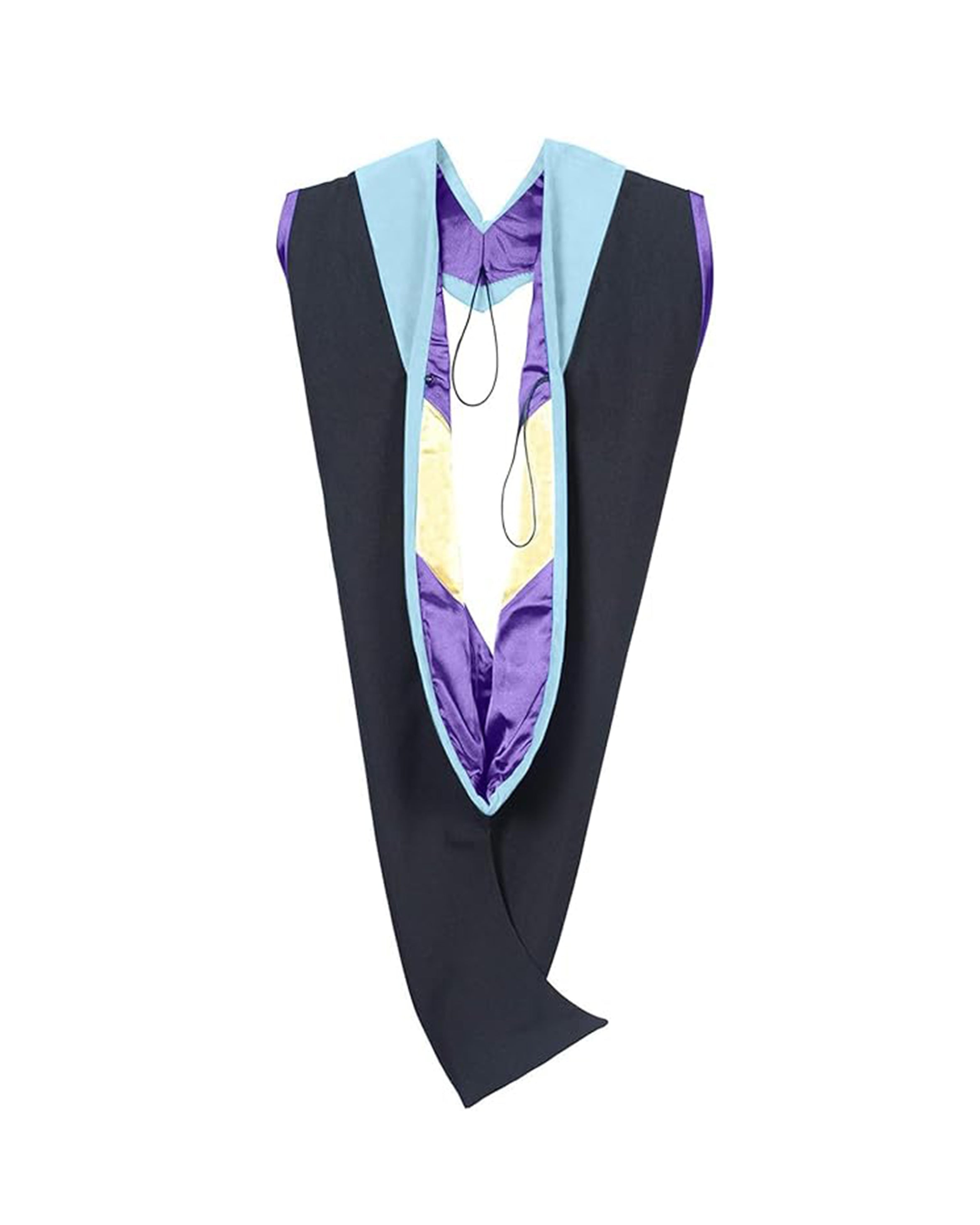 MyGradDay Unisex Deluxe Graduation Master Hood ( Rich Color )