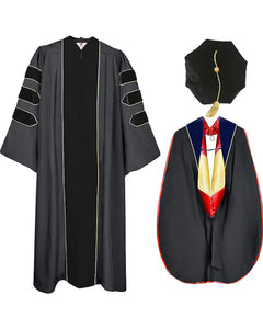 Rutgers Subscription only Doctoral Gown Doctoral Tam and Doctoral Hood