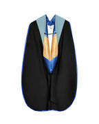 Deluxe Doctoral Graduation Hood with NO piping