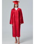 Unisex Shiny Graduation Cap and Gown with Tassel 2026 Year Charm ( Rich Color )