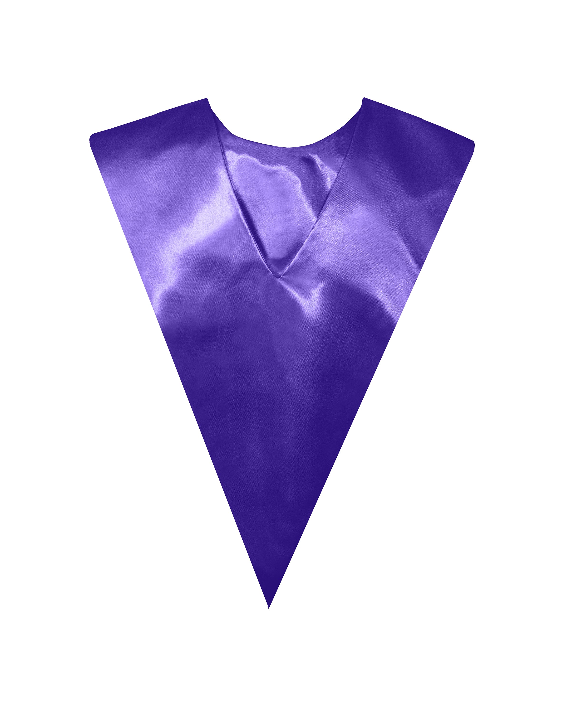 Traditional One Color V Stoles | Graduation Stole | Choir Stole