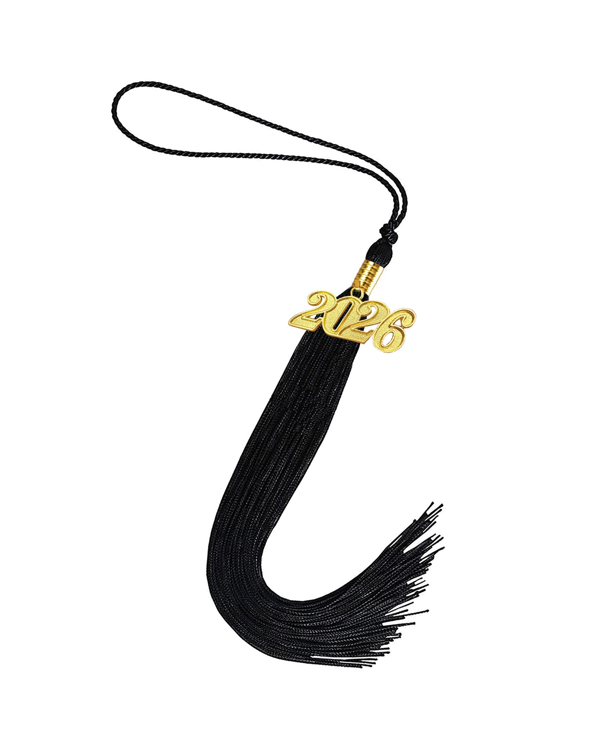 Graduation Tassel with 2026 Year Charm For Cap and Gown ( Rich Color )