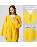 Unisex Matte choir robes for church Baptism Officiant Confirmation Costume,Graduation Gown Pastor &judges robe