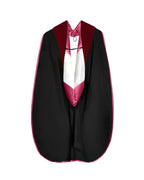 Deluxe Doctoral Graduation Hood with NO piping