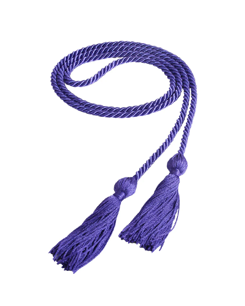Graduation Honor Cord Single Colorful Royan Finish Cord Length 68"