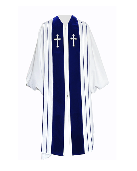 MyGradDay Unisex Deluxe Church Robes  Pulpit Clergy Robe Pastor Robes  Customized