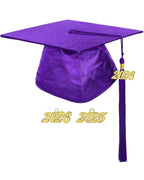 Shiny Kindergarten & Preschool Graduation Gown Cap with Tassel 2026 Charm