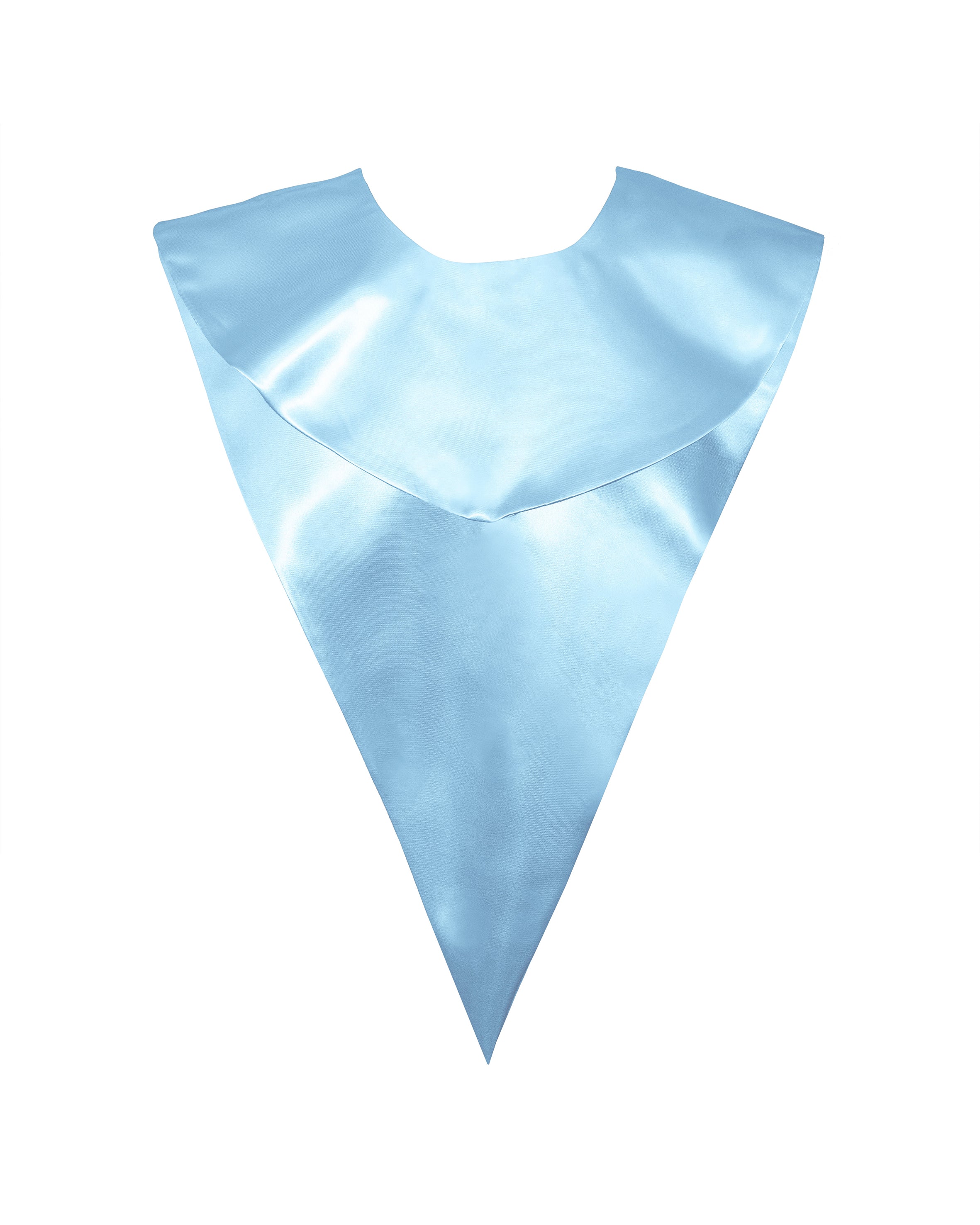 Traditional One Color V Stoles | Graduation Stole | Choir Stole