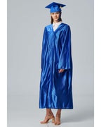 Unisex Shiny Graduation Cap and Gown with Tassel 2026 Year Charm ( Rich Color )