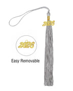 Graduation Tassel with 2026 Year Charm For Cap and Gown ( Rich Color )