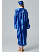 Unisex Shiny Graduation Cap and Gown with Tassel 2026 Year Charm ( Rich Color )