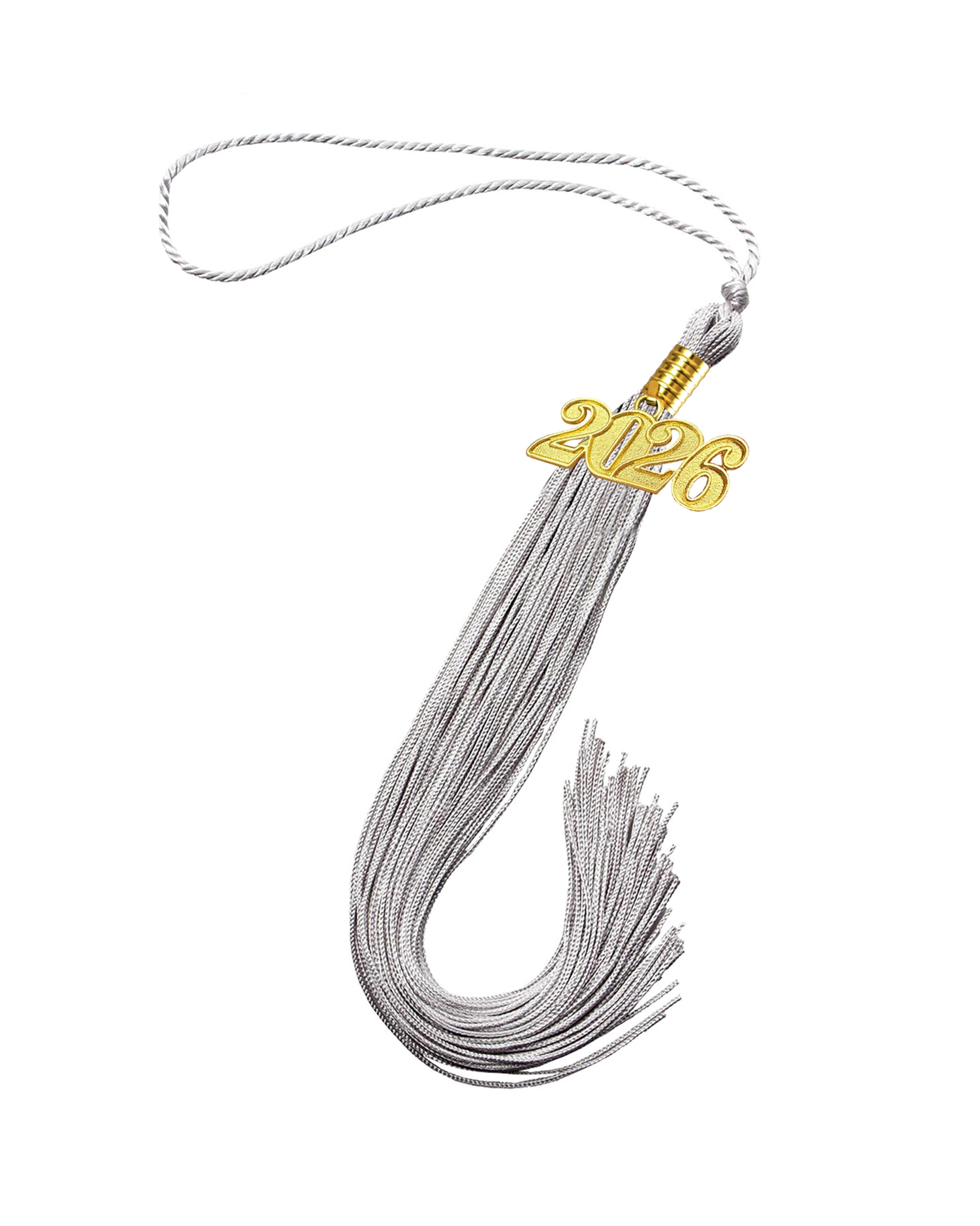 Graduation Tassel with 2026 Year Charm For Cap and Gown ( Rich Color )