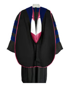 Deluxe Doctoral Graduation Hood with NO piping