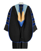 Deluxe Doctoral Graduation Hood with Gold Piping