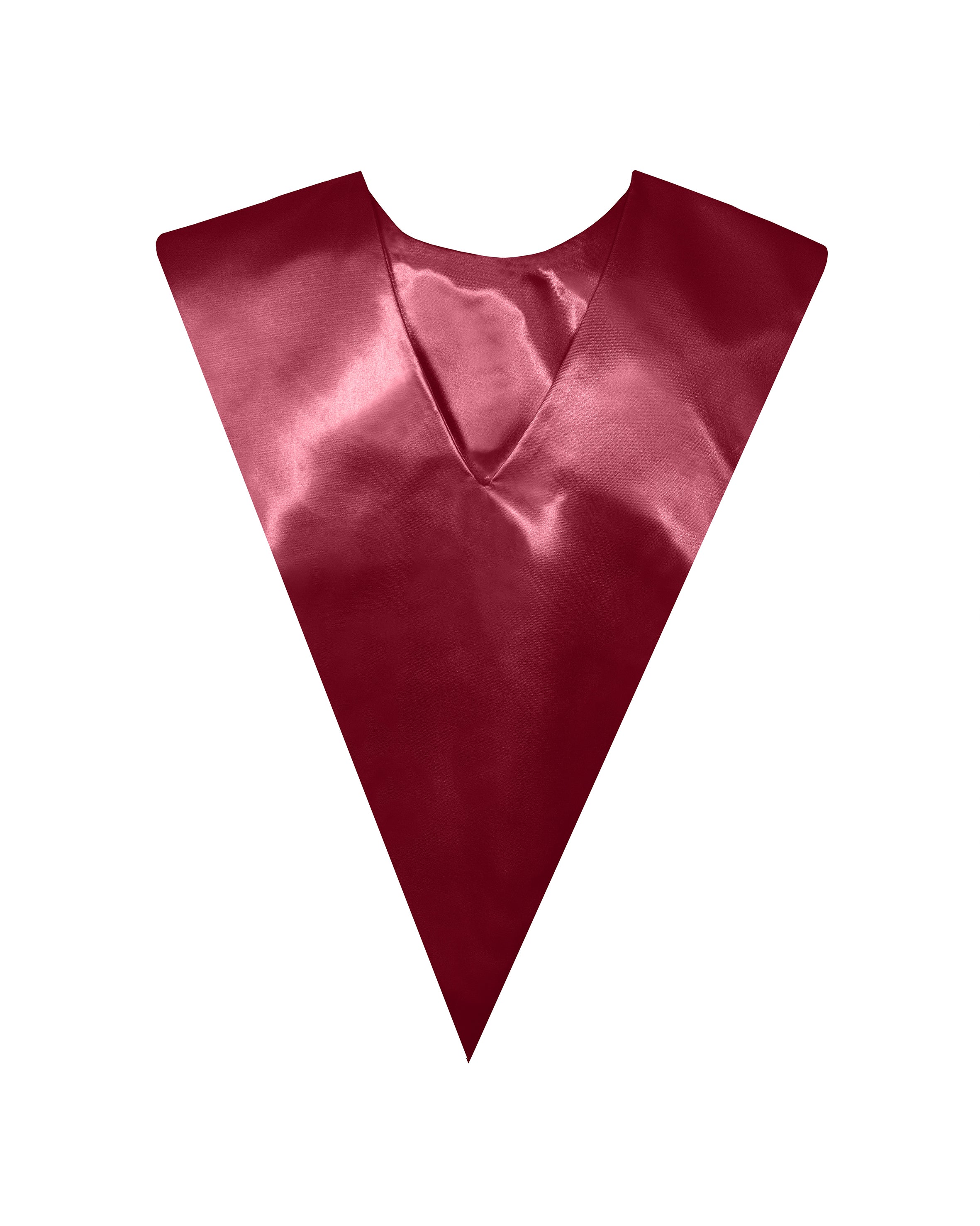 Traditional One Color V Stoles | Graduation Stole | Choir Stole