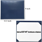 Smooth Graduation Diploma Cover Certificate Holder 8 1/2" x 11" Tent Style