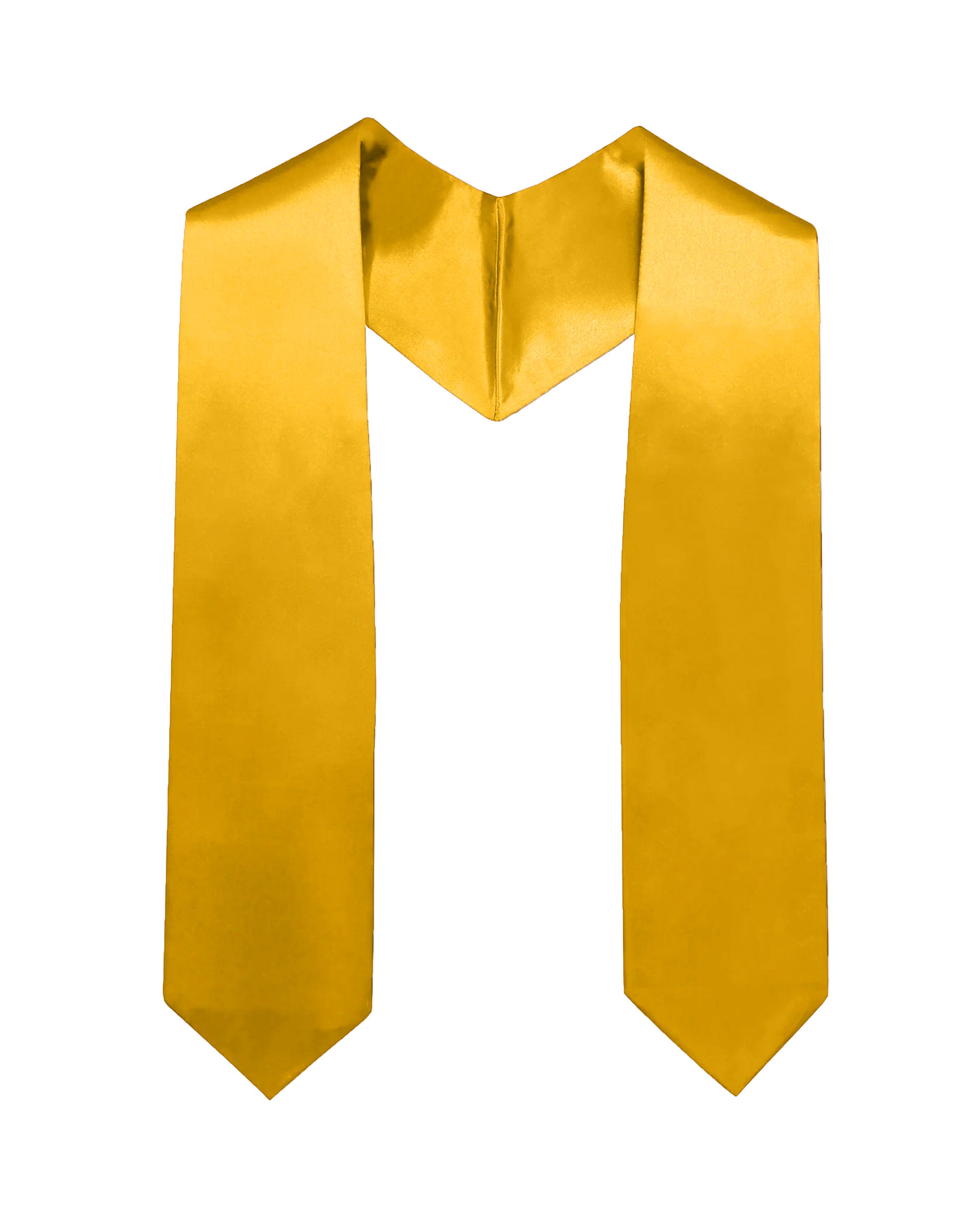 Unisex Kids Plain Graduation Stole 50” Total Length