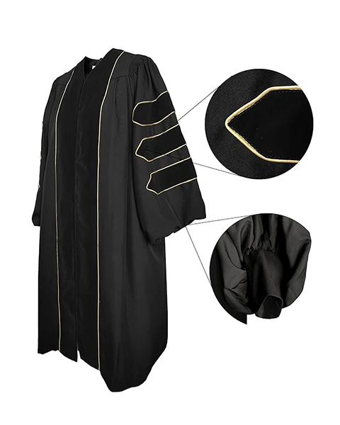 Rutgers Subscription only Doctoral Gown Doctoral Tam and Doctoral Hood