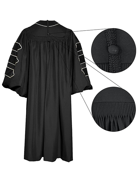 Rutgers Subscription only Doctoral Gown Doctoral Tam and Doctoral Hood