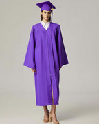 Unisex Matte Graduation Cap & Gown with Tassel 2026 Year Charm ( Rich Color )