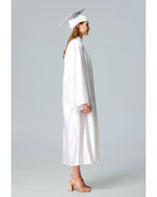 Unisex Shiny Graduation Cap and Gown with Tassel 2026 Year Charm ( Rich Color )