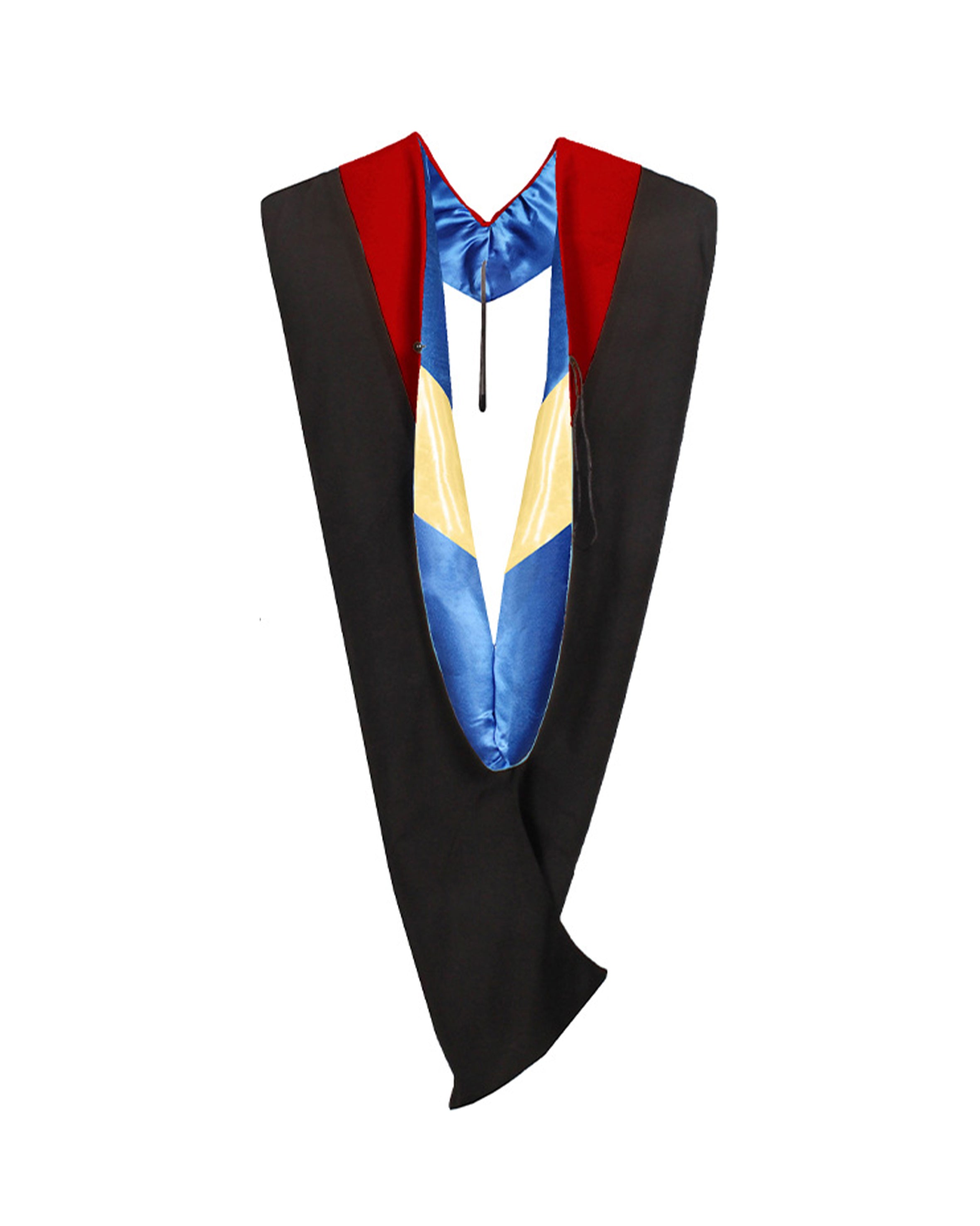 MyGradDay Unisex Master Graduation Gown Cap and Hood Master Regalia with 2026 Tassel