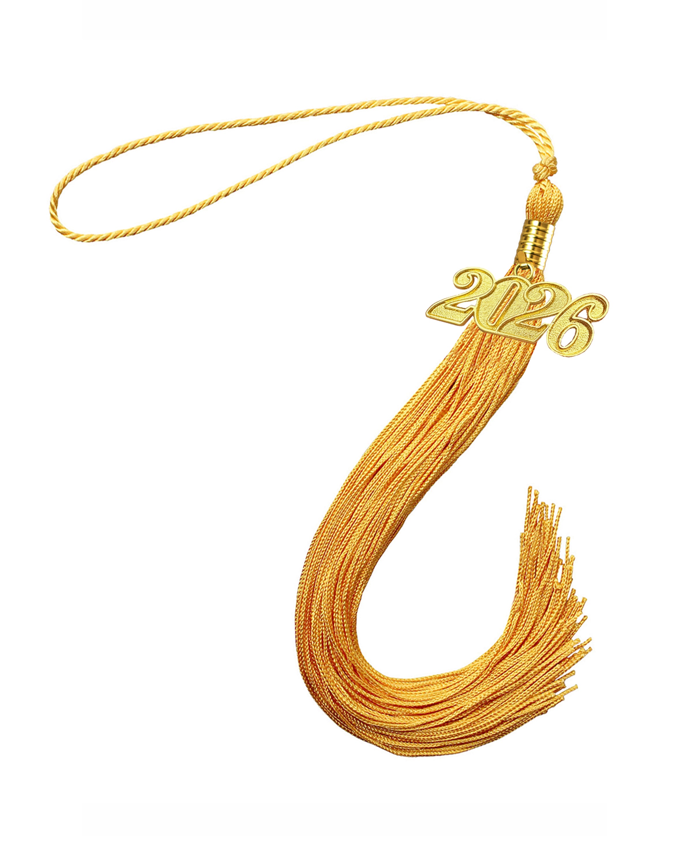 Graduation Tassel with 2026 Year Charm For Cap and Gown ( Rich Color )