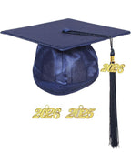 Shiny Kindergarten & Preschool Graduation Gown Cap with Tassel 2026 Charm