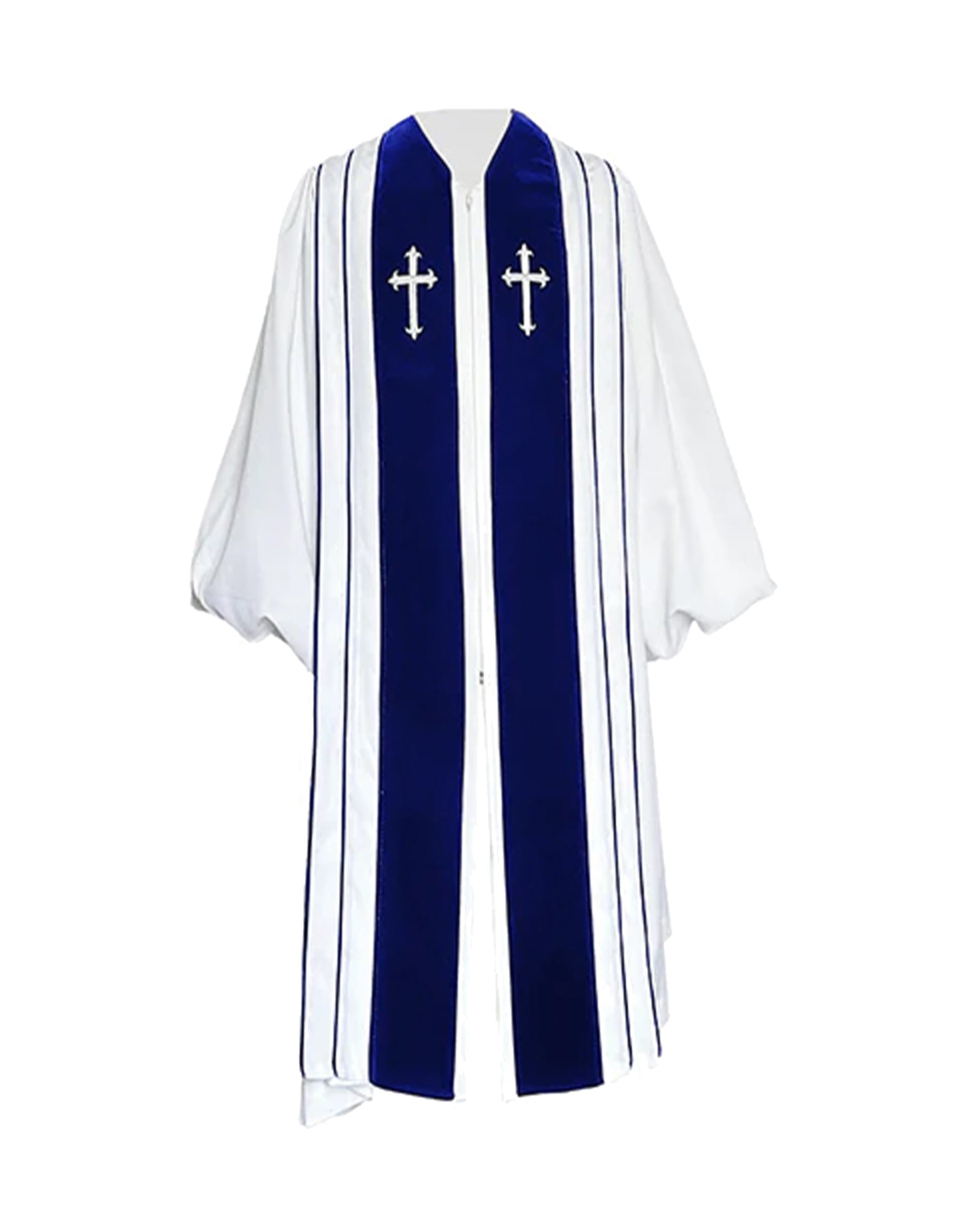 MyGradDay Unisex Deluxe Church Robes  Pulpit Clergy Robe Pastor Robes (Customized)
