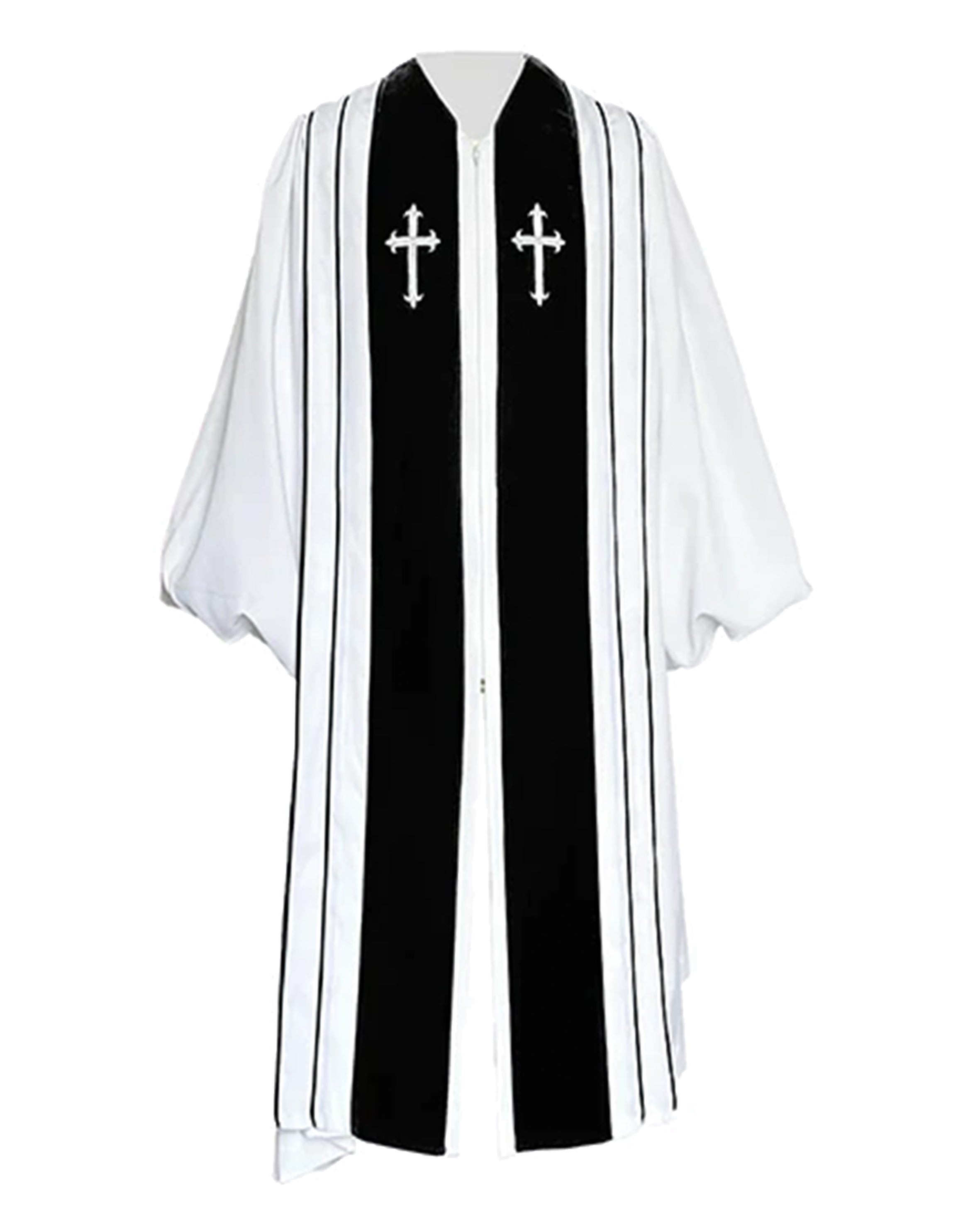 Customized Unisex Deluxe Church Robe | Pulpit Clergy Robe | Pastor Robes