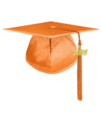 Unisex Kindergarten Shiny Graduation Cap for Pre-school with Tassel 2026 Year Charm (Rich Color)