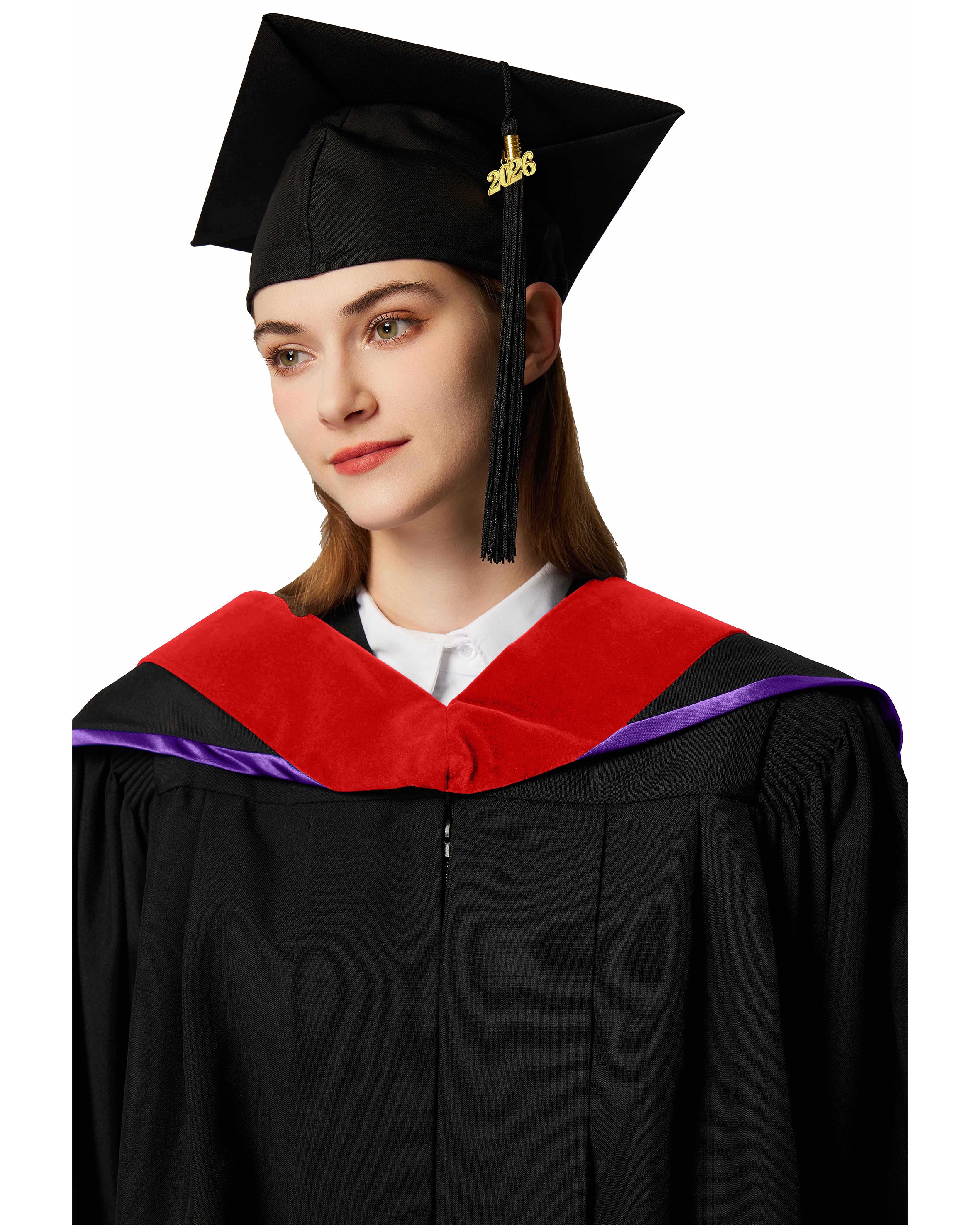 MyGradDay Unisex Deluxe Graduation Master Hood ( Rich Color )