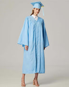 Unisex Matte Graduation Cap & Gown with Tassel 2026 Year Charm ( Rich Color )