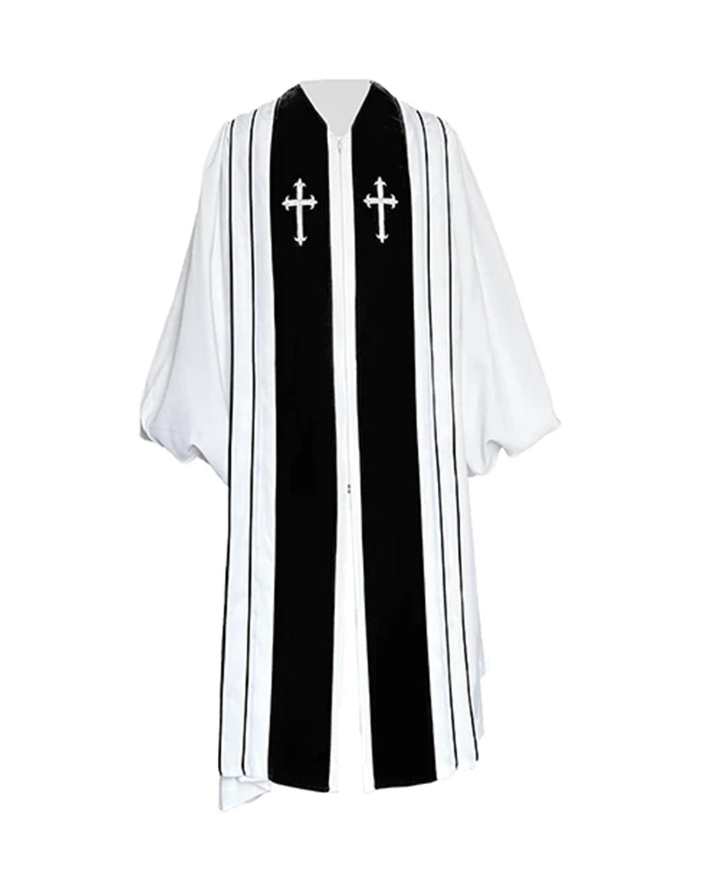 Customized Unisex Deluxe Church Robe | Pulpit Clergy Robe | Pastor Robes