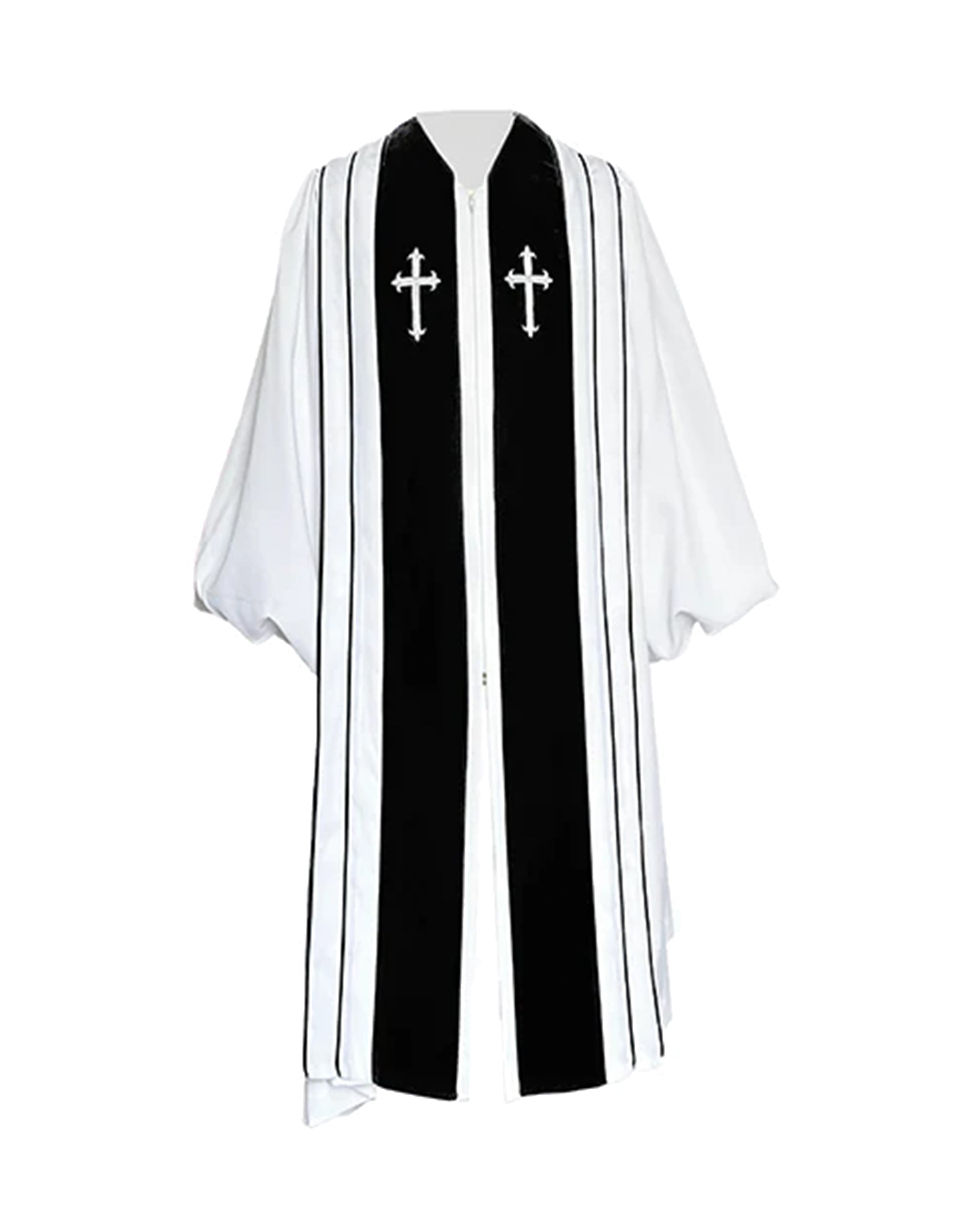 MyGradDay Unisex Deluxe Church Robes  Pulpit Clergy Robe Pastor Robes (Customized)