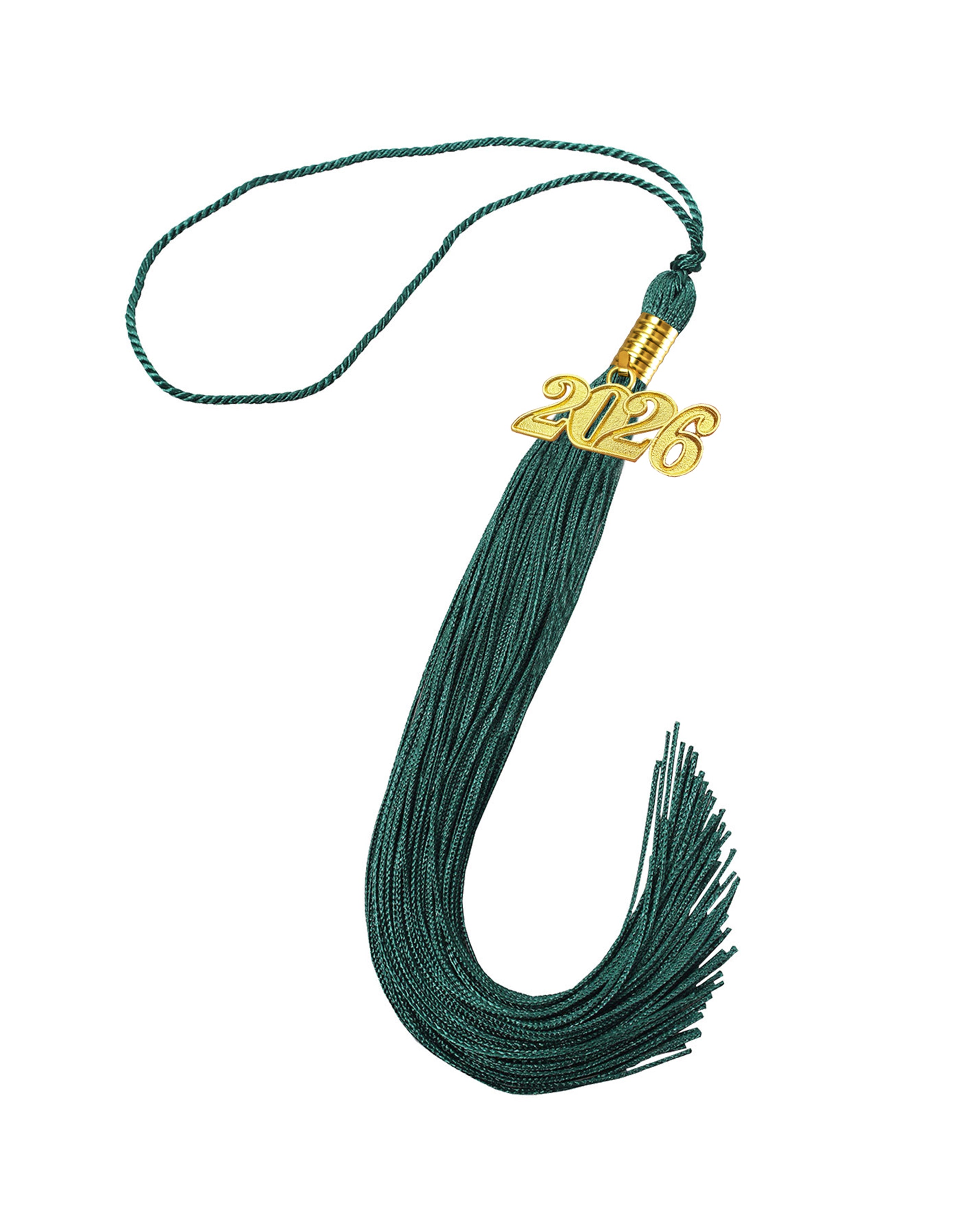 Graduation Tassel with 2026 Year Charm For Cap and Gown ( Rich Color )
