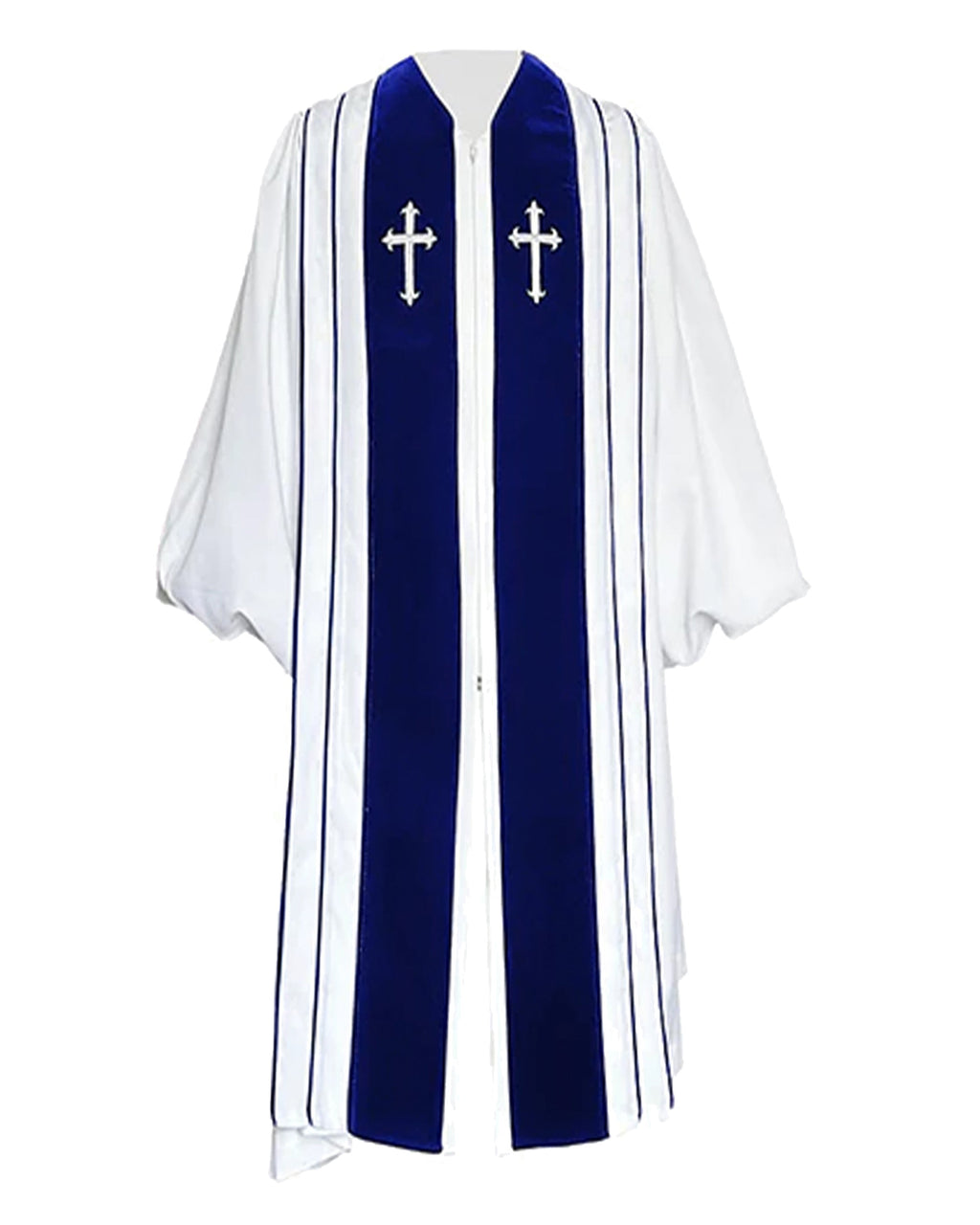 Customized Unisex Deluxe Church Robe | Pulpit Clergy Robe | Pastor Robes MyGradDay