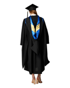 MyGradDay Unisex Master Graduation Gown Cap and Hood Master Regalia with 2026 Tassel