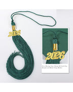 Graduation Tassel with 2026 Year Charm For Cap and Gown ( Rich Color )